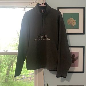chaps ralph lauren vintage fleece sweater size XL